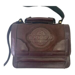 Gerpa All Premium Leather Crossbody with Plaid Interior